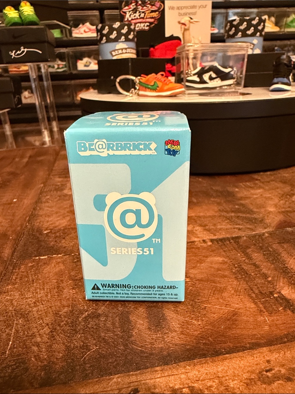 Bearbrick Series 51 Collectible Figure - Blue